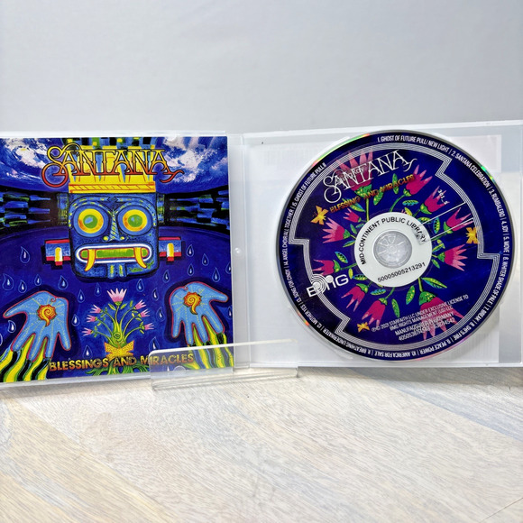 Santana – Blessings and Miracles (CD, 2021, BMG, Rock) - Picture 3 of 5